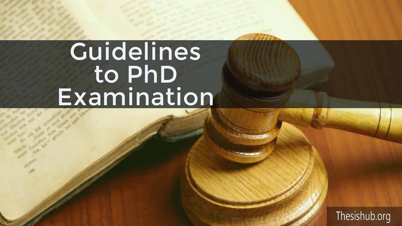 phd examination committee